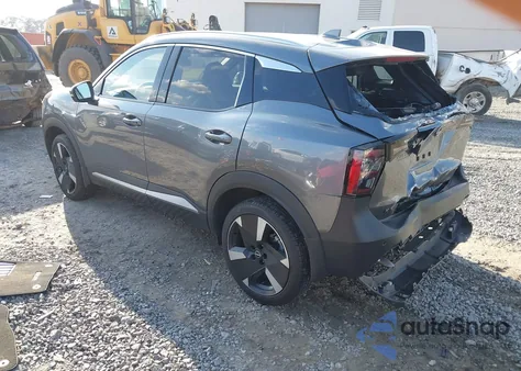 2025 Nissan Kicks Sr Fwd из США, поврежденный, VIN 3N8AP6DA4SL315545